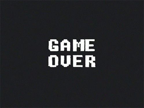 Game Over GIFs
