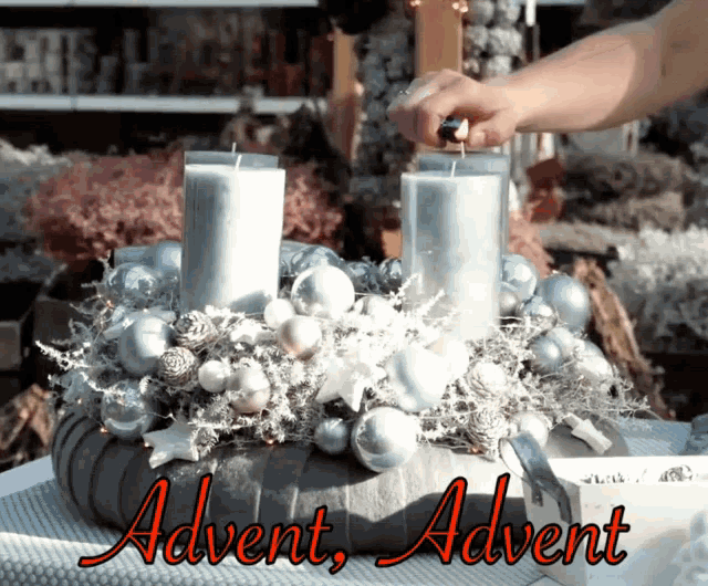 Advent Adventskranz GIF - Advent Adventskranz Kerze GIFs