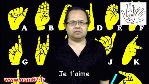 Je T Aime Lsf Usm67 Sign Language GIF - Je T Aime Lsf Usm67 Sign Language Je T Aime GIFs