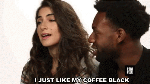 Interracial Couple GIF - Interracial Couple Coffee GIFs