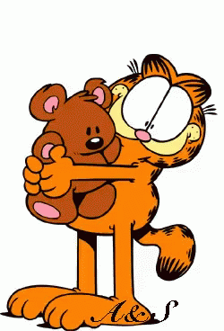 Garfield Love GIF - Garfield Love Heart GIFs