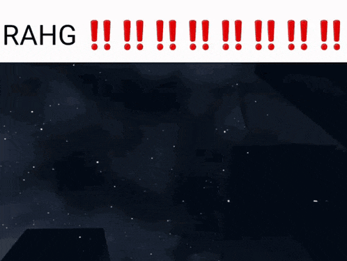 a black and white image of a monster with the words rahg written above it .