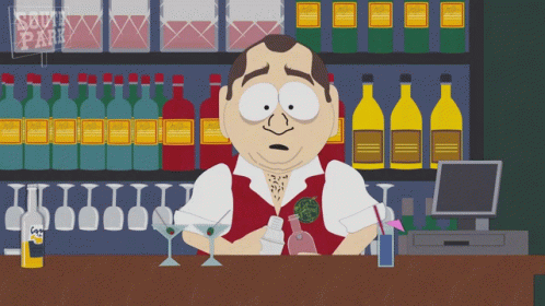 Bartender South Park GIF - Bartender South Park S9e14 GIFs