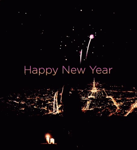 Happy New Year Fireworks GIF - Happy New Year Fireworks GIFs