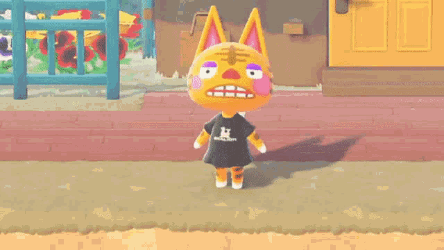 Tabby Animal Crossing GIF - Tabby Animal Crossing Sitting GIFs