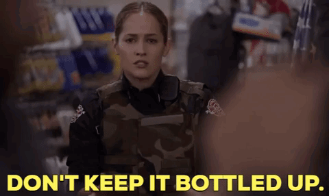 Station 19 Andy Herrera GIF - Station 19 Andy Herrera Dont Keep It Bottled Up GIFs