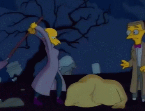 Angry Mr Burns GIF - Angry Mr Burns Treehouse Of Horror GIFs