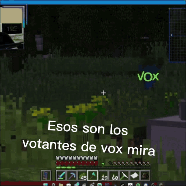 a screenshot of a video game with the words mira ve a visto muertos
