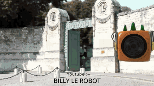 Billy Le Robot Halloween GIF - Billy Le Robot Halloween Costume GIFs