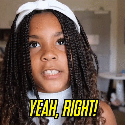Yeah Right Alexis Mcclure GIF - Yeah Right Alexis Mcclure Little Buddies Gaming GIFs