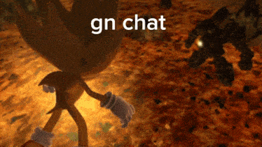 Gn Gn Chat GIF - Gn Gn Chat Super Sonic GIFs