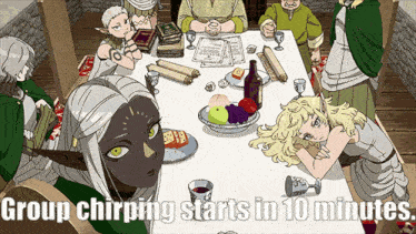 Dungeon Meshi Canaries GIF - Dungeon Meshi Canaries Cithis GIFs