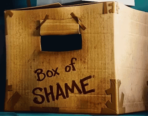 Box Of GIF - Box Of Shame GIFs