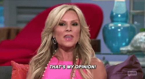 Real Housewives GIF - The Real Housewives Tamra Barney Thats My Opinion GIFs