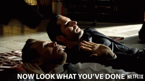 Now Look What Youve Done Lucifer Morningstar GIF - Now Look What Youve Done Lucifer Morningstar Tom Ellis GIFs