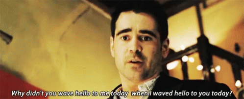 Say Hello In Bruges GIF - Say Hello In Bruges Colin Farrell GIFs