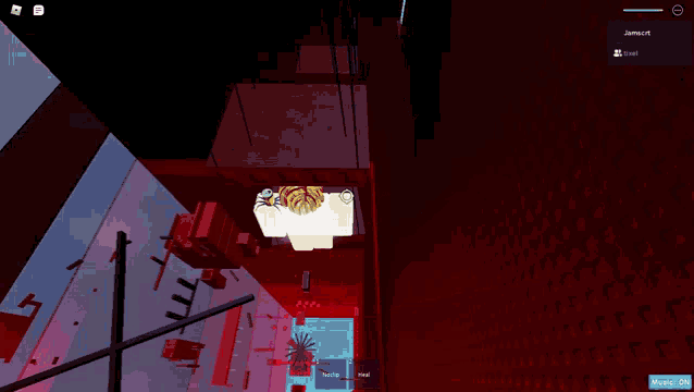 a screenshot of a video game shows a person in a bed