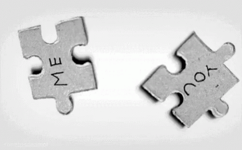 Me You Puzzle Pieces GIF