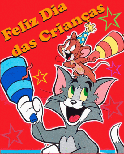 Tom And Jerry Feliz Dia Das Criancas GIF - Tom And Jerry Feliz Dia Das Criancas Happy Childrens Day GIFs