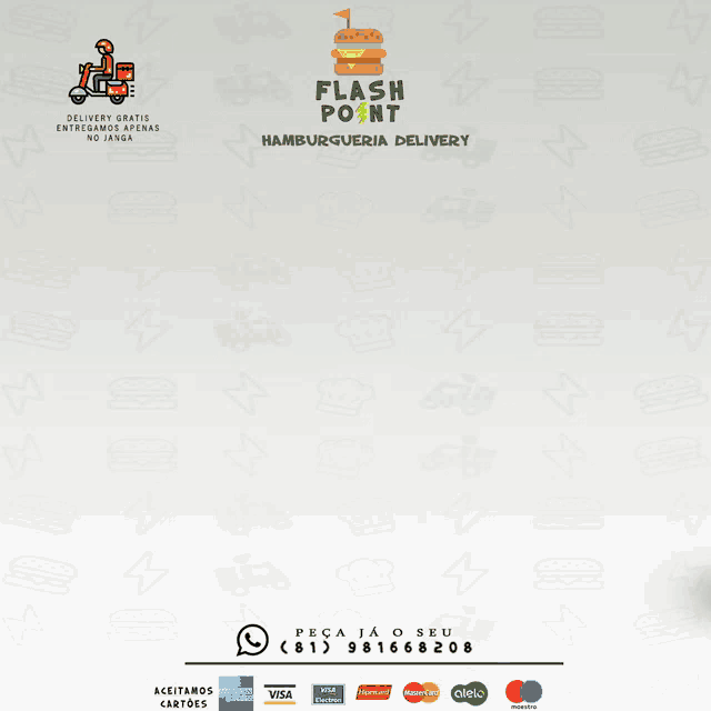 an advertisement for flash point shows a hamburger with tomatoes and lettuce
