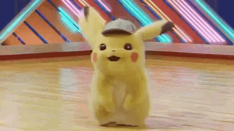 Detective Pikachu Dance GIF