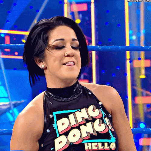 Bayley Tongue Out GIF - Bayley Tongue Out Lick Lips GIFs