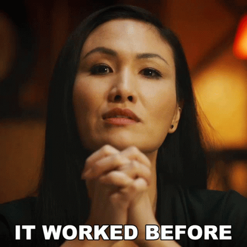 It Worked Before Violet GIF - It Worked Before Violet Blood And Treasure GIFs