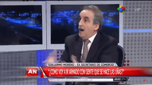 Guillermo Moreno Argentine Politician GIF - Guillermo Moreno Argentine Politician Armed GIFs