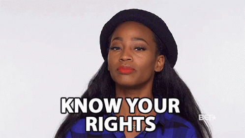 Know Your Rights Privileges GIF - Know Your Rights Privileges Entitled GIFs