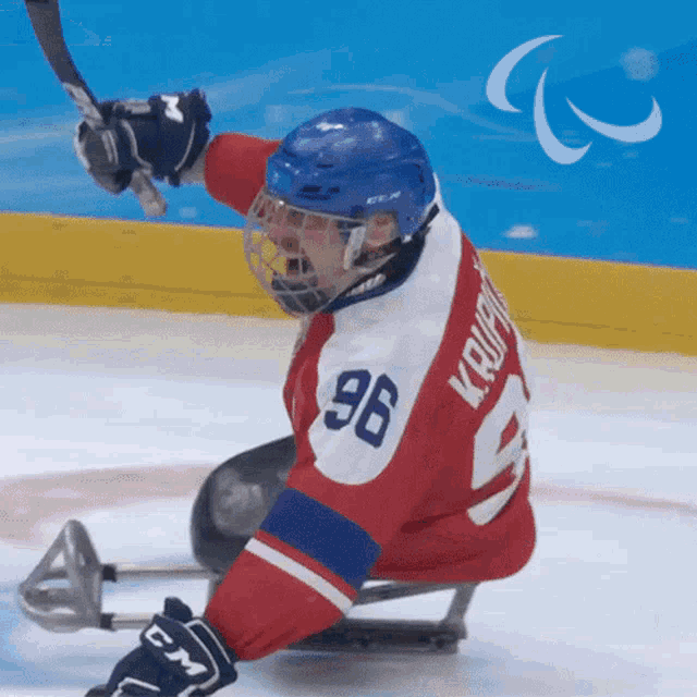 Excited Para Ice Hockey GIF