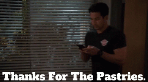 Station19 Travis Montgomery GIF - Station19 Travis Montgomery Thanks For The Pastries GIFs