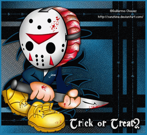 Trick Or Treat Jason GIF - Trick Or Treat Jason Happy Halloween GIFs