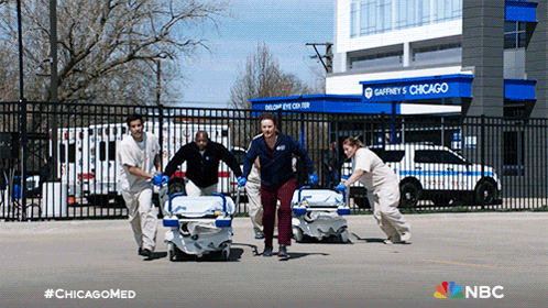 Rushing Dr Will Halstead GIF - Rushing Dr Will Halstead Nick Gehlfuss GIFs