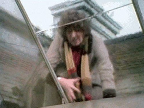 Doctor Who The Fourth Doctors GIF - Doctor Who The Fourth Doctors Jump GIFs