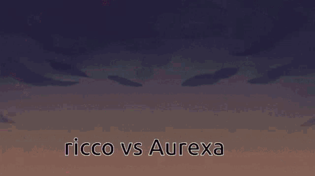ricco vs aurexa is the title of the cartoon show