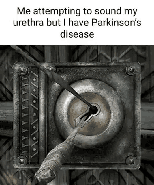 a person is attempting to sound a bell in a video game .