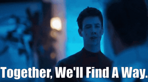 The Flash Barry Allen GIF - The Flash Barry Allen Together Well Find A Way GIFs