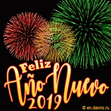Feliz Ano Nuevo 2019 GIF - Feliz Ano Nuevo 2019 Fireworks GIFs