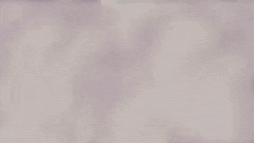 a purple and white cartoon character with red eyes and a thumbs up