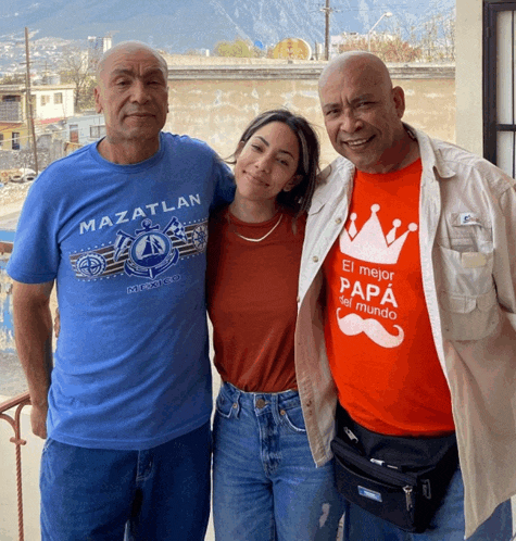 a man in a blue shirt that says mazatlan on it