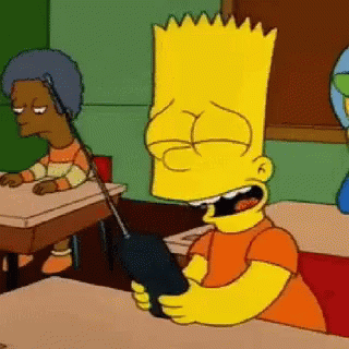 Bart Simpson Laughing GIF - Bart Simpson Laughing Lol GIFs