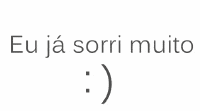 a white background with the words eu ja sofri muito