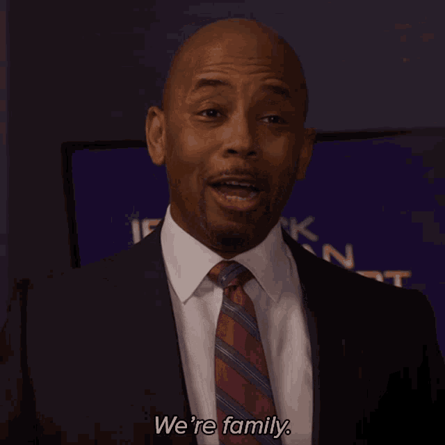 Were Family The Good Fight GIF - Were Family The Good Fight Garry Carr GIFs