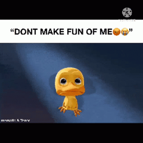 Meme Dont Make Fun Of Me GIF - Meme Dont Make Fun Of Me Crying Duck GIFs