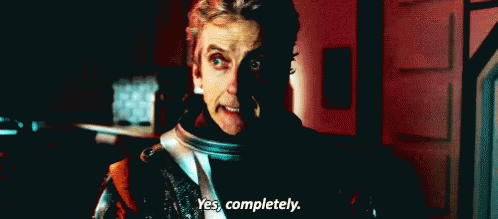 Doctor Who Yes GIF - Doctor Who Yes Completely GIFs