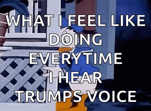 Donald Duck What I Feel Like GIF - Donald Duck What I Feel Like Trumps Voice GIFs