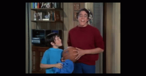 Brady Bunch Basketball GIF - Brady Bunch Basketball Laugh GIFs