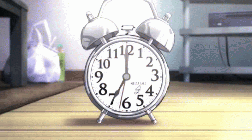 目覚まし　めざまし　朝　起きられない　眠い GIF - Alarm Clock Wake Up Sleepy GIFs