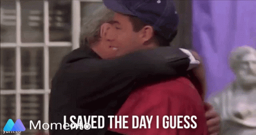 Saved The Day I Guess GIF - Saved The Day I Guess Billy Madison GIFs