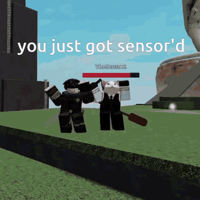 a screenshot of a video game says you just got sensor d